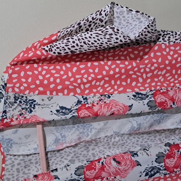 EUC open front patchwork Cardigan - Picture 4 of 9